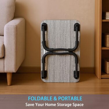 Столик для ноутбука на ліжко - Laptoptisch 48 x 30 см, сірий. Підходить для їжі, читання, роботи та відпочинку в ліжку, на дивані або в офісі.