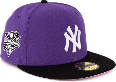 Кепка бейсболка New Era 59Fifty New England Patriots фіолетова (57-58 см)