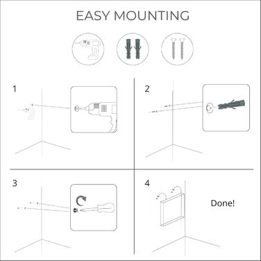 Акустичні панелі Bluetone WaveFuser PRO для звукоізоляції та шумопоглинання, декоративний диффузор для стін у студію, офіс та дім (Білий, 100x50x5 см)