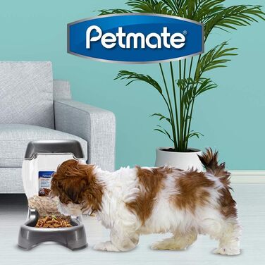 Автомат для годування домашніх тварин Petmate Pet Café, перламутровий, 3 розміри (1,36 кг)