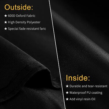 SUPJOYES Grill Cover for Kamado Joe Classic Charcoal Grill, Waterproof, Durable, Kamado Joe Grill Accessories
