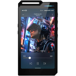 HiBy R4: Android-MP3-плеєр з Bluetooth, Wi-Fi, 4DAC, 32 ГБ, чорний