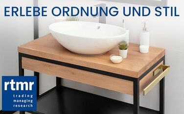 Настінна полиця для рушників rtmr, з кріпленням для свердління, преміум-якість, з алюмінію, 38 см, для ванної кімнати та гостьового туалету