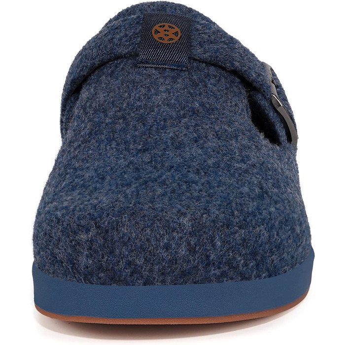 Фетрові тапочки Sisttke для дому, чоловічі/жіночі, зимові, закриті, з супінатором, темно-синій, 36 EU