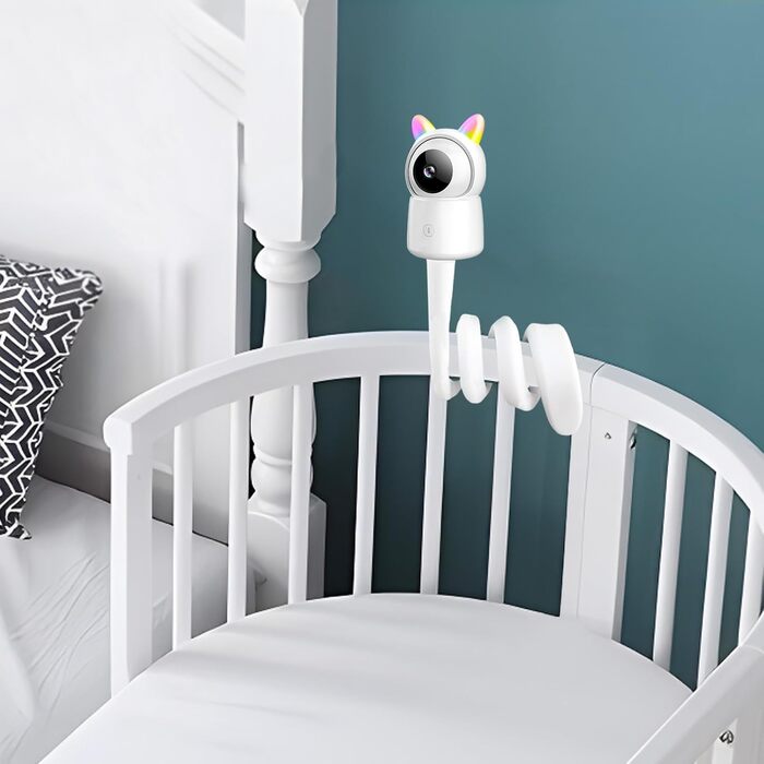 Кріплення для дитячого відеоняні: сумісне з GHB, BOIFUN, Momcozy BM01/BM03, ABM720. Різьба 1/4 дюйма, довжина 46 см