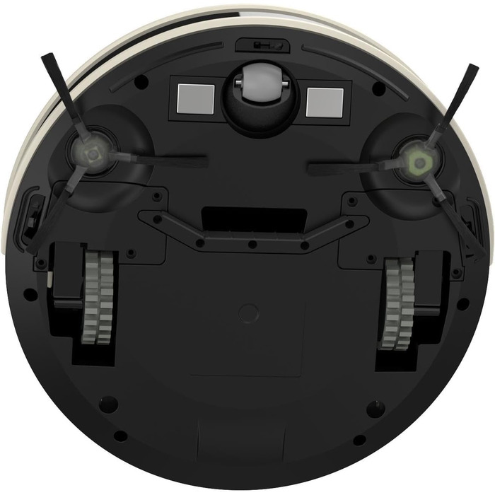 Робот-пилосос LEFANT, суперобладна модель, потужність всмоктування 2200 Па, час роботи 120 хвилин, Wi-Fi, оптимізований для килимів, шерсті тварин та твердих підлог, з базою для зарядки, колір Champagne Grey (F2)