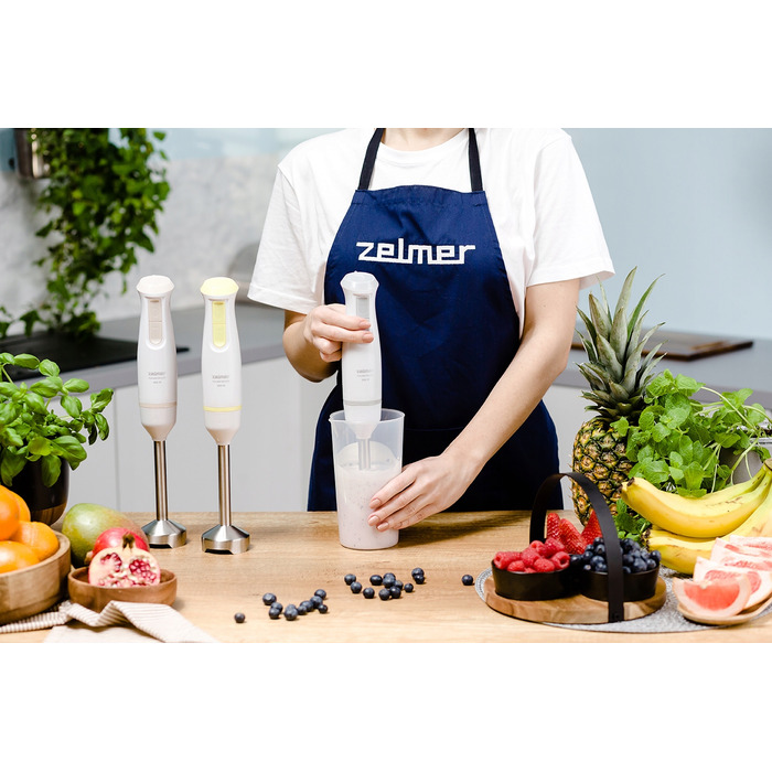 Погружний блендер Zelmer ZHB4561I 800 Вт, білий