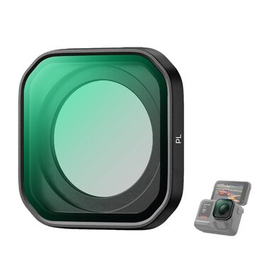 Набір ND/PL фільтрів K&F Concept для Insta360 Ace Pro 2: нейтральні та поляризаційні фільтри для екшн-камер, оптика HD, багатошарове покриття