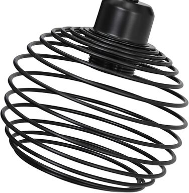 Стійка лампа ZMH Vintage, чорна, для спальні, вітальні, дитячої кімнати, офісу, металева, Е27, 60W, ретро, з вимикачем, без лампочки