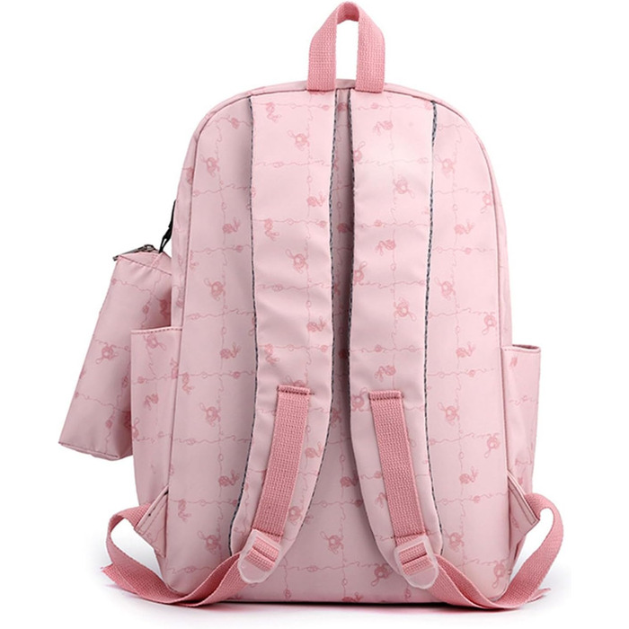 Великий рюкзак для учнів середньої школи, шкільний рюкзак для дівчат, рюкзак для полегшення навантаження, синій шкільний рюкзак для хлопців (рожевий)