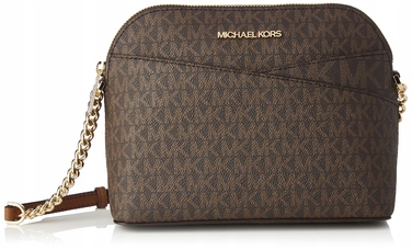 Сумка-кросбоді Michael Kors з екошкіри, коричнева