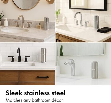 Організатор для зубних щіток OXO Good Grips з нержавіючої сталі, 24 см