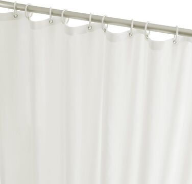 Штора для ванної кімнати YISURE антигрибкова 200x220 см, текстиль-поліестер, водонепроникна, колір кремовий