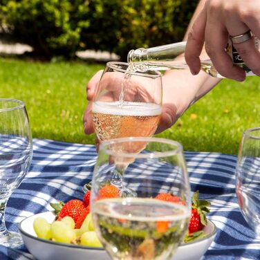 Набір келихів для пива Luxus Pint, 6 шт, 590 мл, без свинцю, 590 мл