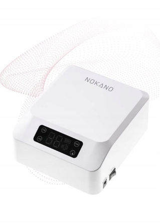 Лампа для нігтів NOKANO LED+UV 48 Вт, біла, з датчиком руху та таймером