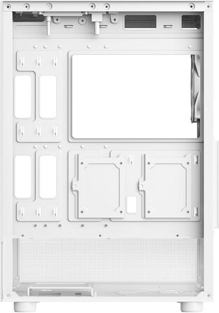 Корпус для ПК Itek SHOWBUI 33W – ігровий, ATX, білий, з RGB-вентилятором та скляними панелями