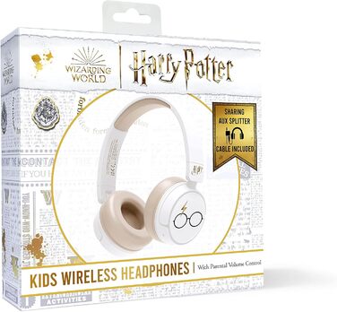 Бездротові навушники Harry Potter від OTL Technologies HP0990, кремового кольору