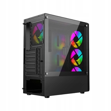 Корпус Gembird CCC-FC-400X Midi Tower, чорний