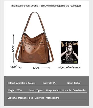 Сумка жіноча шкіряна (PU) через плече, шопер, елегантна сумка-тоут, хакі