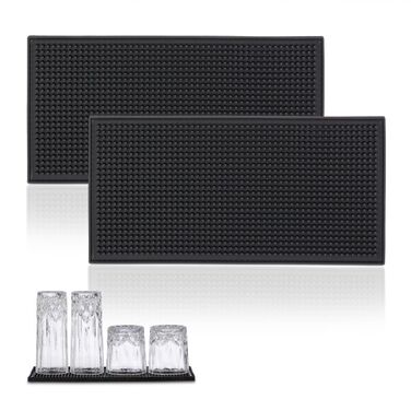 Relaxdays 2x Bar Mat 30x15 cm
