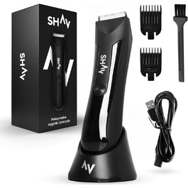 Електричний тример для тіла та інтимної зони чоловічий SHAV CutFree™ з вологостійким корпусом та змінними керамічними лезами