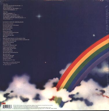 Ritchie Blackmore's Rainbow - Back to Black (Вінілова платівка, LP, Оригінальний пресинг)