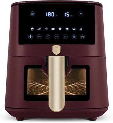Фритюрниця Berlinger Haus Leonardo Collection 5L з цифровим дисплеєм та 8 автоматичними програмами, 1400 Вт, без олії