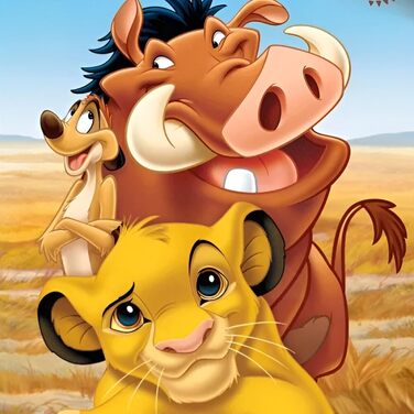 Комплект постільної білизни Disney 'Король Лев' для малюків та дітей (100x135 см + 40x60 см) – 100% бавовна – Офіційний ліцензований продукт