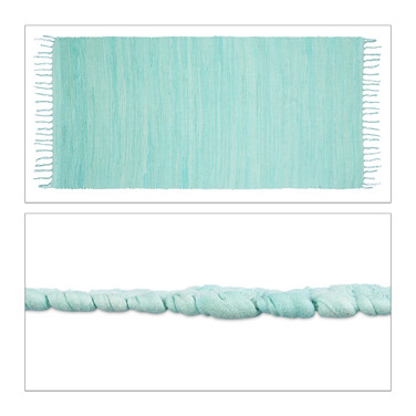 Relaxdays Fringe Rug