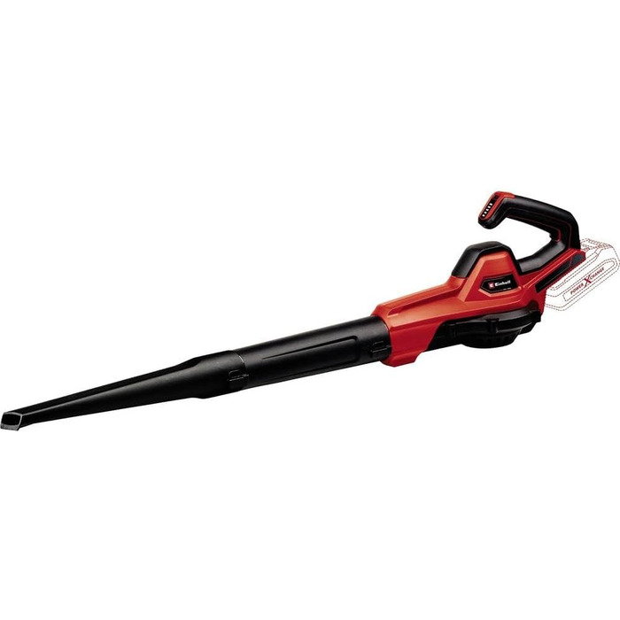 Einhell Cordless Universal Blower GE-UB 18/250 Li E-Solo Power X-Change (18 V, 250 km/h air speed, 3-piece pipe, electronic speed control with LED display, without battery)