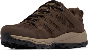 Чоловічі трекінгові черевики Columbia Redmond Iv Low Waterproof Mid Rise, 45 EU, Cordovan Tangy Orange