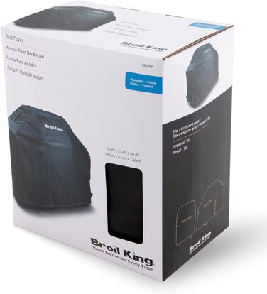 Чохол для гриля Broil King REGAL690 XL, нержавіюча сталь, чорний, аксесуар для гриля