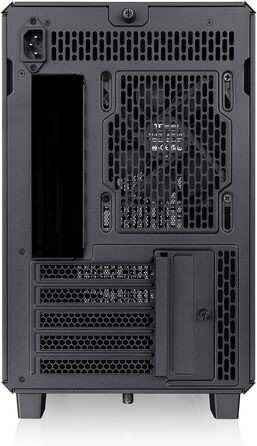 Корпус для ПК Thermaltake TR200 Micro Chassis, Micro-ATX/Mini-ITX, підтримка СРО 360мм, 7 вентиляторів 120мм, USB-C, чорний