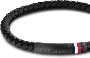 Браслет чоловічий Tommy Hilfiger шкіряний чорний 2790403