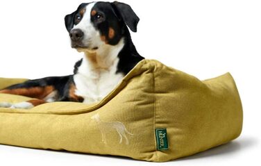 Собачий ошийник HUNTER EIBY, самоочищення, технологія Easy Clean, легкий у догляді, (M, жовтий)