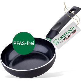 Сковорода Fackelmann Chefkoch Ø16 см з антипригарним покриттям Ceramic, алюміній