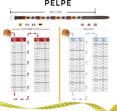 Аргентинський шкіряний ремінь з шнуром та шкіряним браслетом. Вишитий шкіряний ремінь для чоловіків та жінок. Аргентинські ремені Polo, блакитні, 110