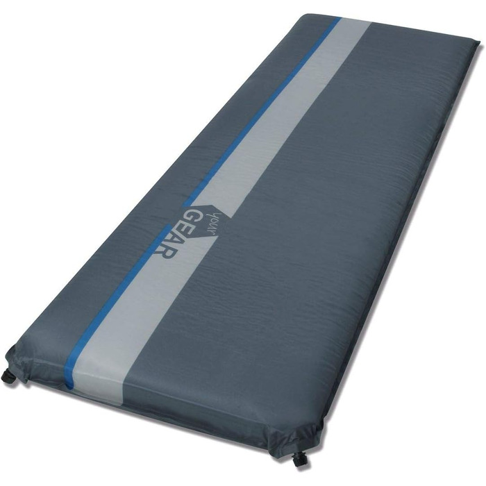Килимок туристичний самонадувний your GEAR ISO 700 200x63x7 см, вологостійкий, термокилимок, повітряний матрац