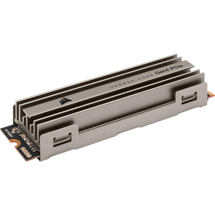 SSD Corsair MP600 CORE 1TB M.2 NVMe PCIe Gen4 - Чорний