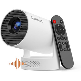 Проектор 4K Mini Android 11.0 5G WiFi 6 BT 5.0 з автокоррекцією трапецеїдальних спотворень та динаміком 5W. Підтримка 4K, 1080P Full HD, WiFi 6, Bluetooth 5.0, Android 11.0.