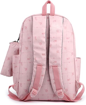 Великий рюкзак для учнів середньої школи, шкільний рюкзак для дівчат, рюкзак для полегшення навантаження, синій шкільний рюкзак для хлопців (рожевий)