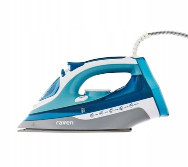 Парова праска Raven EZ004X Steam Iron, 120 г/хв, з функцією самоочищення