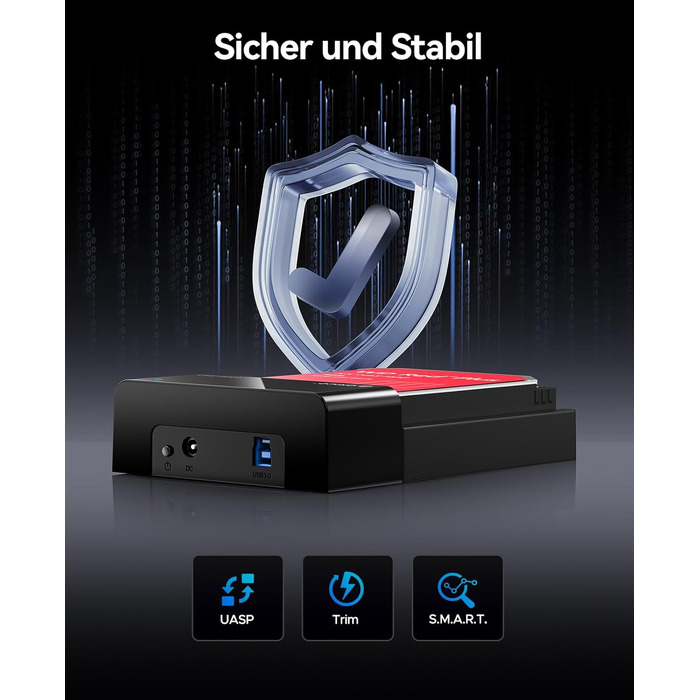 Зовнішня док-станція ORICO USB 3.0 SATA для HDD/SSD 2.5