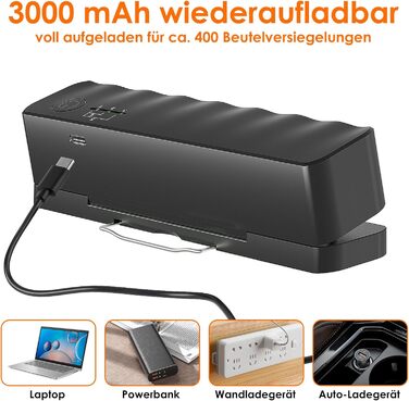 Портативний фольгозварювач Rawhui Mini з 5 режимами - для пакування чіпсів та снеків