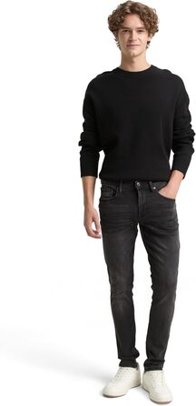 Джинси чоловічі TOM TAILOR Denim Culver Skinny 36W/32L, темно-сірий, використаний денім