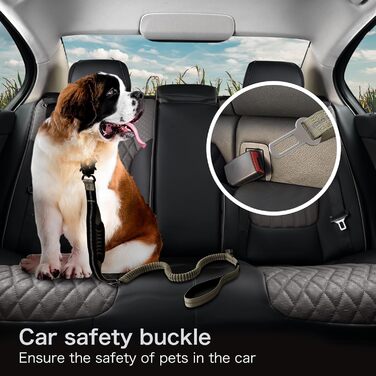 Міцна тактична повідка для собак з карабіном швидкого закриття та світловідбиваючими нитками, 1,2-1,8 м, Power-Stretch, для середніх та великих собак (армійний зелений та чорний)