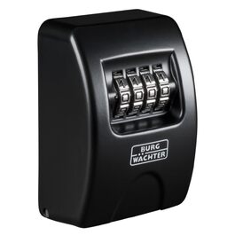 Ключниця-сейф Burg Wächter Key Safe 10 з 4-цифровим кодом для вулиці та приміщень, чорна, настінний монтаж