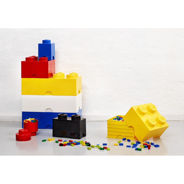 Контейнер для зберігання Lego Brick 8 великий, світло-блакитний