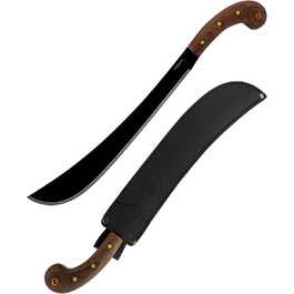 Мачете Condor 60932 Golok, чорний/коричневий, сталь