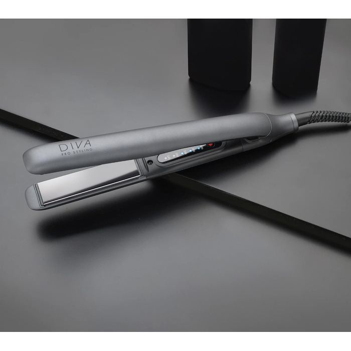 Випрямляч для волосся Diva Pro Styling Precious Metals Touch - Titanium PRO202